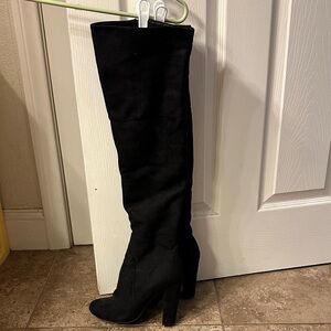 Billini Elegant Black Over-the-Knee Boots